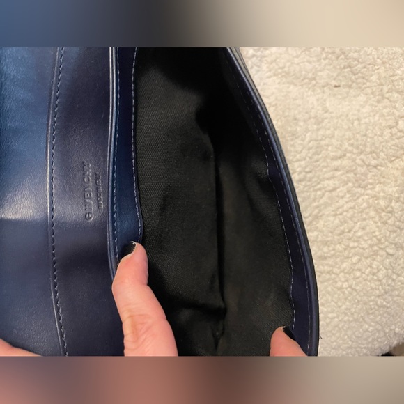 Givenchy maroon and navy Duetto crossbody bag - Picture 7 of 13